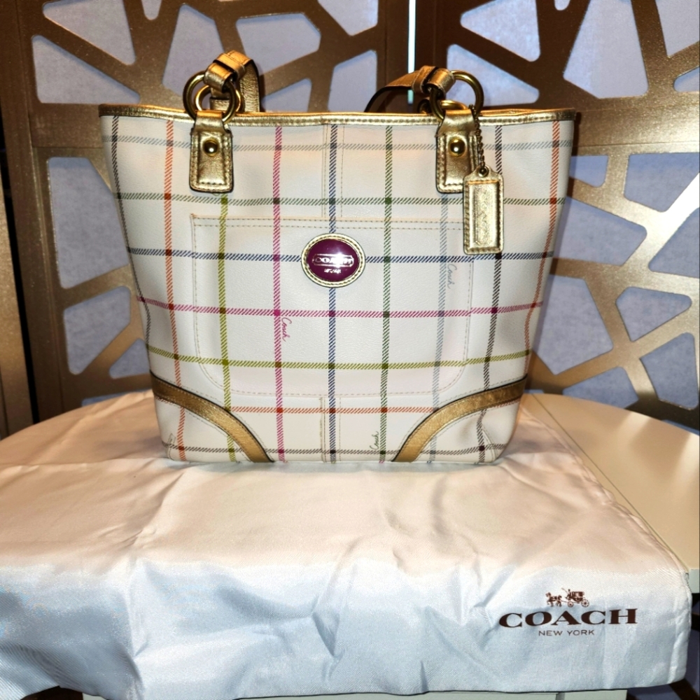 Vintage Coach Tote